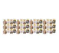 PRETYZOOM 4 Juegos Caja De Dulces De La Temporada De Graduación Decoraciones Favores Fiesta Cajas De Embalaje Oro Tratar Cajas Boda Orgullo Pastel Dinero Decoración Papel 12 Uds * 4