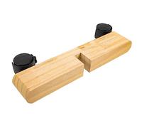 PRETYZOOM 4 Piezas Base móvil de la Pantalla Plegable Brazo para monitores Vara biombos separadores Room Divider Base divisoria Engrosada Base divisoria Resistente al Desgaste de Madera