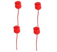 PRETYZOOM 4 Piezas Fabricante De Té De Rosas Infusor De Té Colador De Té En Forma De Flor Colador De Té De Flores Colador De Té De Silicona Colador De Té De Flor De Rosa Gel De Sílice Rojo