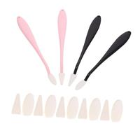 PRETYZOOM 4 Piezas Herramientas de Dibujo para Esbozos con Esponjas y Plástico de Precisión para Mezclar y Difuminar Ergonómico Incluye Recambios para Estudiantes y Artistas