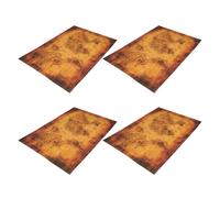 PRETYZOOM 4 Piezas Mapas de Fiesta Pirata, Papel Resistente, Accesorios de Búsqueda del Tesoro para Juegos de Jardín de Infantes y Actividades Interactivas en Reuniones Temáticas