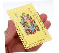 PRETYZOOM 4 Piezas Tai SUI Amulet Cards Year of The Horse Feng Shui Protection Blessing For Wealth Harmony Office and Home Decor