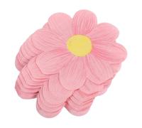 PRETYZOOM 40 Hojas Servillillas Decorativas De Servilleras Del Partido Occidental Servilletas Coloridas Servilletas De Cumpleaños Decoraciones De Fiesta De Flores Papel Rosa