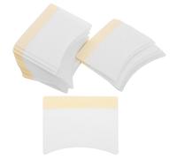 PRETYZOOM 40 piezas Almohadillas Desmaquillantes para Ojos Toallitas de Algodón Desechables sin Pelusa para Extensiones y Permanentes de Pestañas Aislantes Suaves para Maquillaje y Limpieza