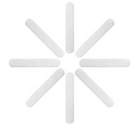 PRETYZOOM 40 Unidades de Banda Absorbente Autoadhesiva Sudor, Almohadilla para Sombrero de Tela No Tejida, Color Blanco, Protección contra Manchas de Sudor