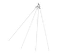 PRETYZOOM 4piezas Barra para Cortinas Ligera y Fácil De Instalar para Abrir y Cerrar Unidades Accesorio para Verticales Reparación De Varillas para Cortinas