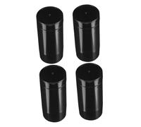 PRETYZOOM 4piezas Tubos Vacíos de Bálsamo Labial Rellenables Base Inferior Perfectos para Maquillaje de Viaje para Productos de Tocador