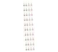 PRETYZOOM 5 Juegos Decoración del Árbol De Navidad Adornos Decoraciones Decoración Colgante del Árbol De Navidad Colgantes del Árbol De Navidad El Plastico 8 Uds * 5