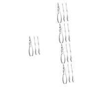 PRETYZOOM 5 Juegos Herramientas para Comer Mariscos Inoxidable Incluye Tenazas y Tenedores para Cangrejo y Langosta Diseño Antideslizante y Duradero para Facilitar Extracción de Carne Cocina