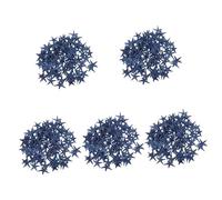 PRETYZOOM 5 Juegos Micro Paisaje Decoración Mini Natural Pequeña Estrella De Mar Deseando Botella Jarrón Hecho A Mano Lleno De Estrella De Mar De 1-2 Cm (Azul 100 Piezas) Grifo 100 Uds * 5