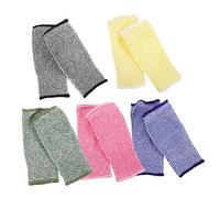 PRETYZOOM 5 Pares Manga Protectora de Brazo Cortante de Manga Resistente Cortes para Protección de Antebrazo para Jardinería Carpintería y Uso Industrial