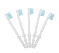 PRETYZOOM 5 Piezas Cabezales de Cepillo de Repuesto Azules para Irrigador Bucal Cabezal Cuadrado con Boquilla Optimizada de Unidades Compatible con Waterpik para Limpieza Interdental