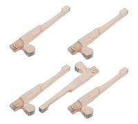 PRETYZOOM 5 Piezas Piano Jack Flange Wooden Upright Piano Repair Parts Vertical Action Mechanism Replacement Tools Wear-resistant Jack Assembly