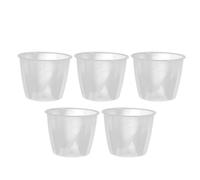 PRETYZOOM 5 Tazas Medidoras de Arroz Ideales para Cocinar y Hervir Versatilidad Capacidad 160ml de Plástico Pp Marcas Precisas Repuesto para Olla Arrocera Reutilizable
