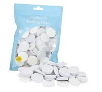 PRETYZOOM 50 Discos Pulidores de Uñas Ø20Mm para Manicura y Pedicura Discos Exfoliantes para Eliminar Piel Muerta Accesorios Profesionales para Cuidado de Uñas y Cutículas