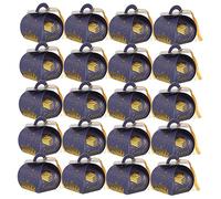 PRETYZOOM 50 Pcs caja de de graduación gorro graduacion gorros de graduacion cajas de rrgalo box envío cajas de galletas caja de galletas contenedor de dulces multifunción Papel