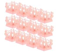 PRETYZOOM 50piezas Cajas Decorativas De Chocolate Para Bodas y Fiestas Huecas Elegantes y Prácticas Para Dulces Envolturas Para Impresionar Tus Invitados