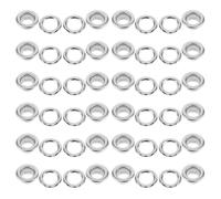 PRETYZOOM 50piezas Ojales Pequeños de Metal para Remaches Huecos los Zapatos Ojales de Metal para Suministros de Tela y Fabricación de Calzado Uso Proyectos de Bricolaje