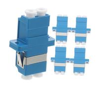 PRETYZOOM 5piezas Adaptador De Óptica LC LC para Redes De Óptica Accesorios De Conexión De Terminación De
