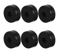 PRETYZOOM 6 Almohadillas de Goma Antivibración para Altavoces y Subwoofers, Pies Aislantes de Audio, Soporte Duradero para Equipos de Sonido, Reducción de Vibraciones, Uso en Cine en Casa