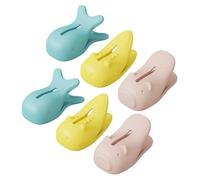 PRETYZOOM 6 Clips para Sellar Bolsas de Alimentos, Pinzas Multiusos para Clips de Comida y Bocadillos, Resistentes y Prácticos, para Frigorífico, Pack de 6 Unidades Colores Color Aleatorio