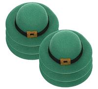 PRETYZOOM 6 Mini Sombreros De Botella De Vino Decoración para San Patricio Fiestas