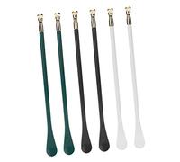 PRETYZOOM 6 Piezas Cucharas de Multifuncionales con Palillo para Café Postres y Bebidas Cucharas de de Inoxidable Accesorios de Cocina