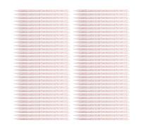 PRETYZOOM 600 Piezas Herramientas para Uñas Doble Punta Removedor de Cutículas y Punteador para Manicura y Pedicura Varillas de Cristal Resistentes para Extensiones y Arte de Uñas DIY Color