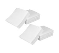 PRETYZOOM 600 piezas Toallitas sin Pelusa para Limpieza Seco Papel sin Polvo Absorbente para Laboratorios Unidades de Resistentes y Suaves para Eliminación de Aceite y Esmalte de Uñas