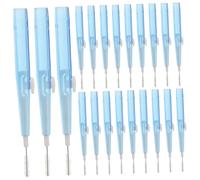 PRETYZOOM 60piezas Cepillos de Hilo Interdentales Cabezales Suaves para Limpieza Herramientas de Limpieza para Aparatos Dentales para Viajes y Cuidado Bucal