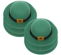 PRETYZOOM 6piezas Adornos Elegantes para Botellas De Vino Forma De Sombrero Fiesta De San