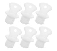 PRETYZOOM 6piezas Funda para Bolsa de Agua Caliente Tapas de Repuesto de Plástico Tapa de Llenado para Bolsa de Agua Caliente Uso para Hogar y Viajeros