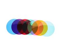 PRETYZOOM 8 Piezas De Película De Color De Luz Ambiental Película De Cambio De Color Filtros De Luz Estroboscópica Filtros De Iluminación De Habitación Geles Papel