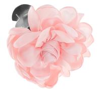 PRETYZOOM Abrazadera Instalación Fácil y Confiable con Diseño de Flor de Peonía para Cortinas en Tela Rosa para Decoración en Oficinas y Salas de Estar