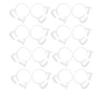 PRETYZOOM Abrazaderas de Nailon Blancas Ajustables para Mangueras de 255-275 MM 20 Piezas Resistentes a UV y Clima para Líneas de Combustible Jardinería y Tuberías Industriales