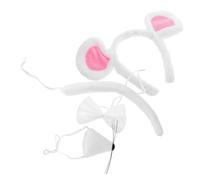 PRETYZOOM Accesorios Disfraz Ratita con Diadema Orejas Ratón Ajustable y de Felpa para Fiesta Halloween y Cosplay