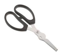 PRETYZOOM Acero Inoxidable Tijeras y Punta Curva para Mariscos Doble Hoja | Mango Antideslizante Ergonómico, Corte Preciso de Caparazón, Limpieza Fácil, para Gambas y Langosta