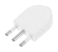 PRETYZOOM Adaptador de Enchufe Italiano de 3 Clavijas Conexión a Tierra, Diseño Desmontable y Material PC para Electrodomésticos y Viajes de Negocios