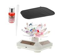 PRETYZOOM Adornos De Solar Para Coche Adorno De Giratorio De Cristal Luz Aromaterapia Automotriz