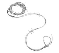 PRETYZOOM Alambres De Púas Falsos De Pvc Para Decoración Fiesta Accesorios Alambre Púas Halloween