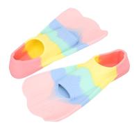 PRETYZOOM Aletas de Natación, Aletas para Snorkel de Silicona, 1 Par, Xs30-32, Flexibles, Ayuda para Nadar, para Piscina y Mar