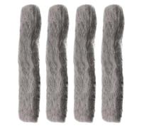 PRETYZOOM Almohadilla Térmica Portátil para Calentadores de Manos, Inserto Calentador Catalítico Gris de Fibra de Vidrio, Paquete de 4 Unidades, Repuesto para Uso en Exteriores y