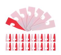 PRETYZOOM Almohadillas Adhesivas para Prensatelas Remalladora 50 Unidades Base de Plástico Resistente al Desgaste Compatible Máquina Overlock de 4 Hilos Adecuado para Costura Estable y