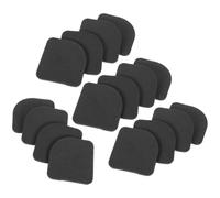 PRETYZOOM Almohadillas Antivibración de Eva para Lavadora y Muebles, 16 Unidades Negro Función Antideslizante y Aislamiento Acústico para Uso en Refrigerador y Hogar