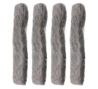 PRETYZOOM Almohadillas Catalíticas Grises para Calentador de Manos y Pies, Repuesto de 4 Piezas, Estera Térmica Portátil para Caza, Camping y Uso en Exteriores