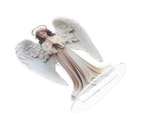 PRETYZOOM Ángel Acrílico Decorativo para Mesa Señal Cristiana para Escritorio Centro de Mesa Ligero y Resistente para Navidad Bodas y Decoración de Oficina