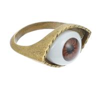 PRETYZOOM Anillo De Aleación Diseño De Ojo Exagerado Estilo Vintage Joyería Para Dedos Color Accesorios Para Dedos Para Eventos Temáticos o Fiestas De Disfraces