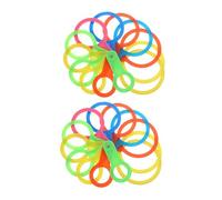 PRETYZOOM Anillo Medidor de Frutas y Verduras de Plástico Resistente 2 Unidades 13 Piezas para Medir Diámetro de 30 a 90 MM Herramienta Precisa para Clasificación y Medición Cocina