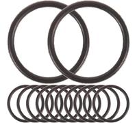 PRETYZOOM Anillos de Goma para Trompeta Pequeños, 20 Piezas, Accesorios para Instrumentos de Viento, Repuestos de Anillos Deslizantes para Corneta, Bandas Elásticas para Sordina y