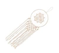 PRETYZOOM Atrapasueños bedroom decor decoración dormitorio decoración de pared decoração casa wall art femenino tapiz de niñas decoración bohemia tapices de macramé cuerda de algodón